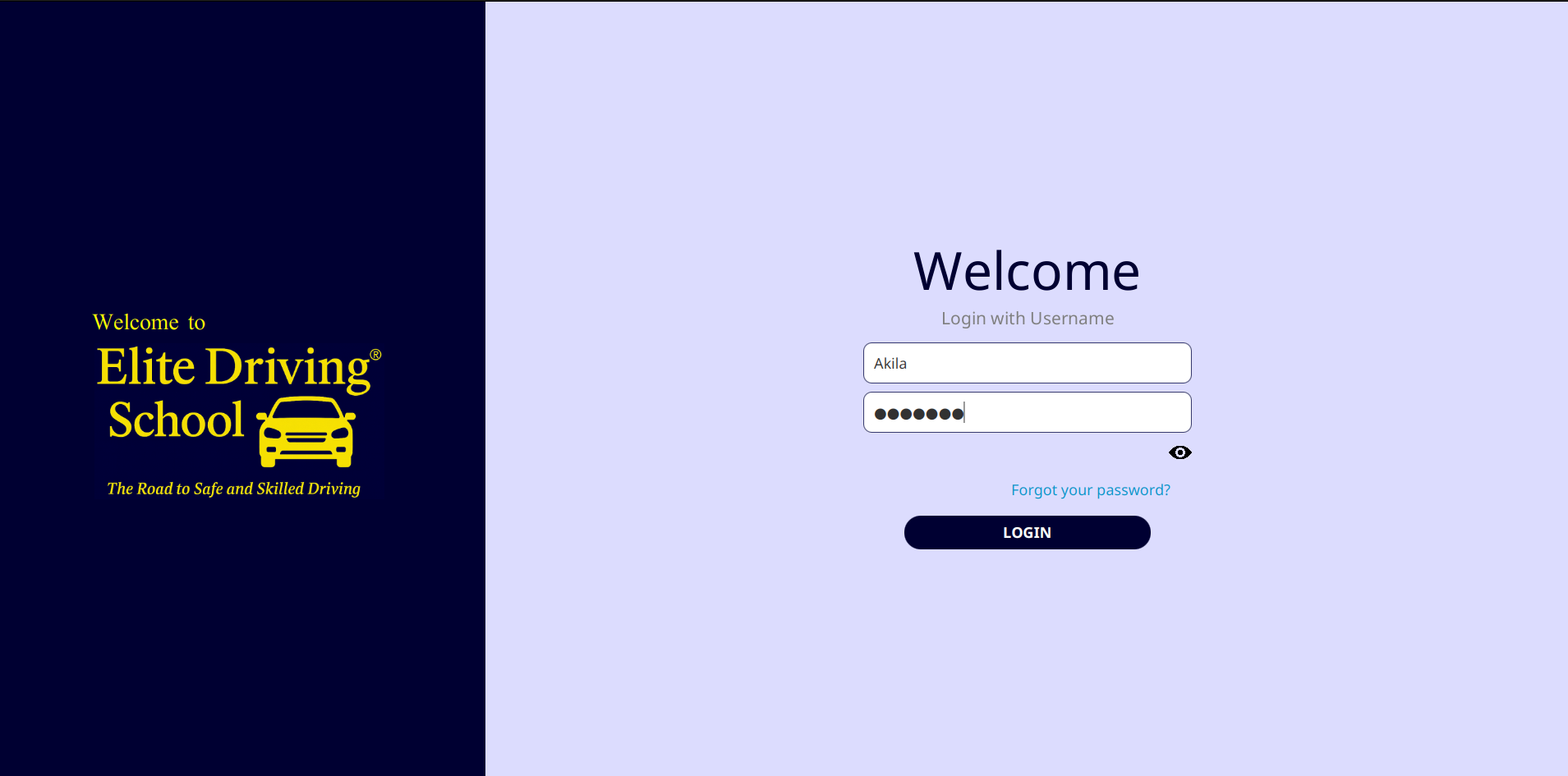 Student Management System screenshot